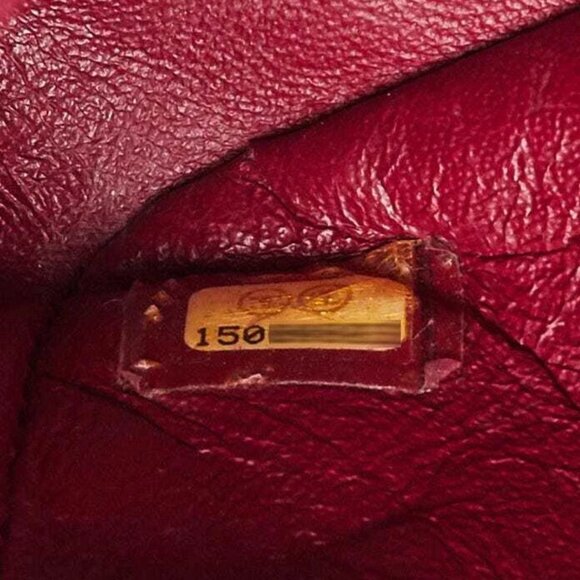 Chanel Red Quilted Patent Leather Classic Medium Double Flap Bag - Picture 9 of 12